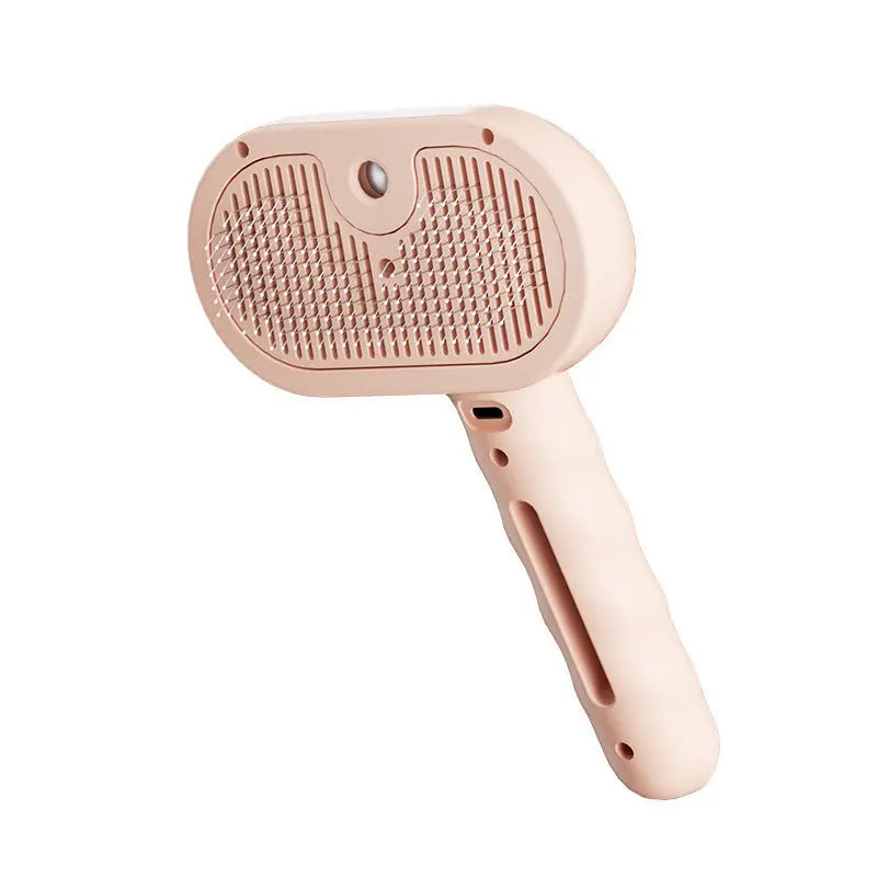 BeauBrush pet grooming tool helping remove loose fur without stress