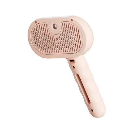 BeauBrush pet grooming tool helping remove loose fur without stress