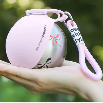 compact dog hydration bottle for outdoor use