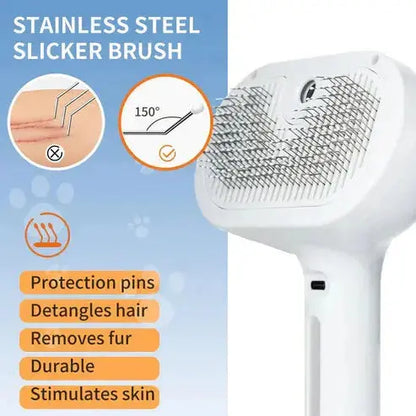 Dog bath grooming brush for washing and cleaning during bath time